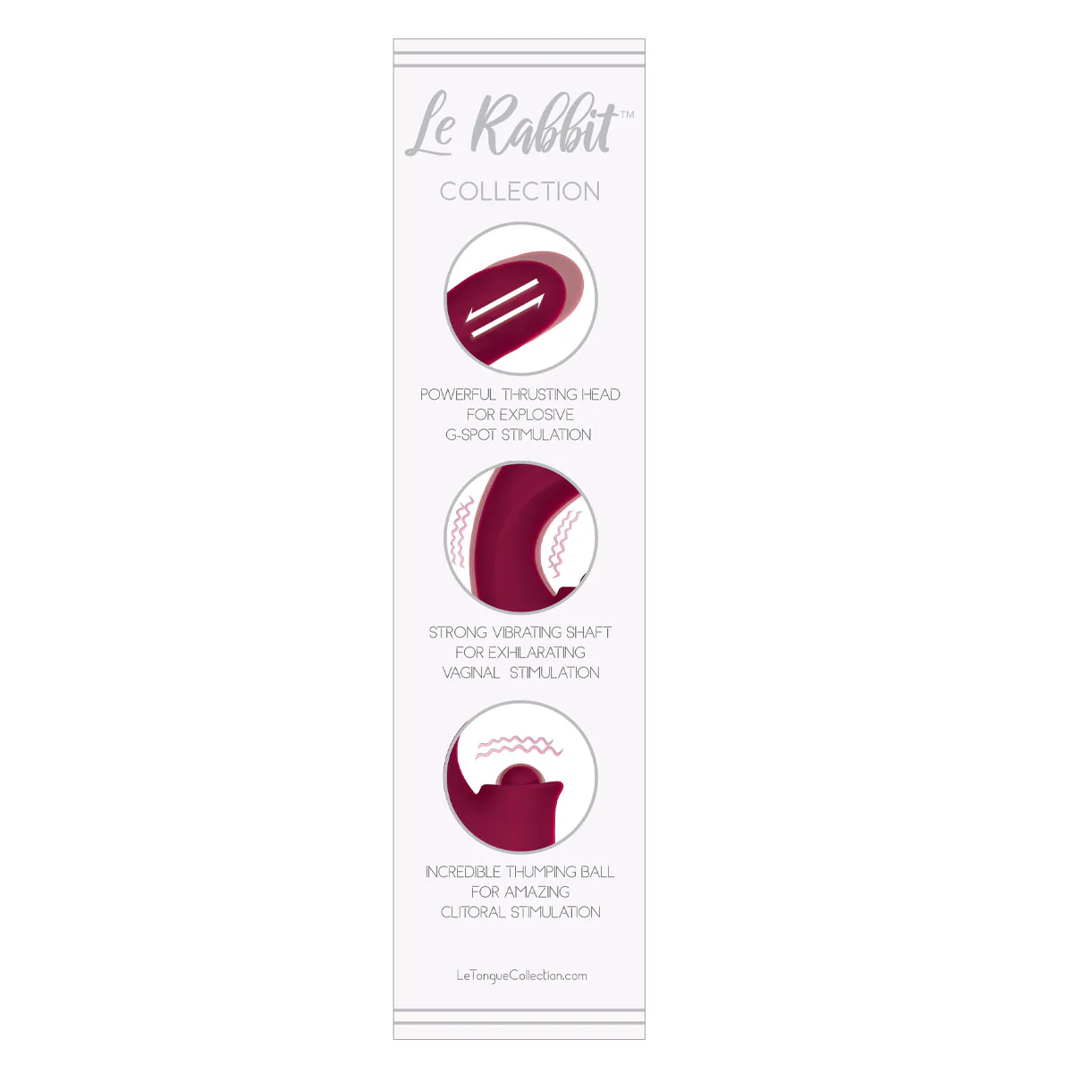 Claque Bumping Clitoral Ball and Thrusting G-Spot Vibrator