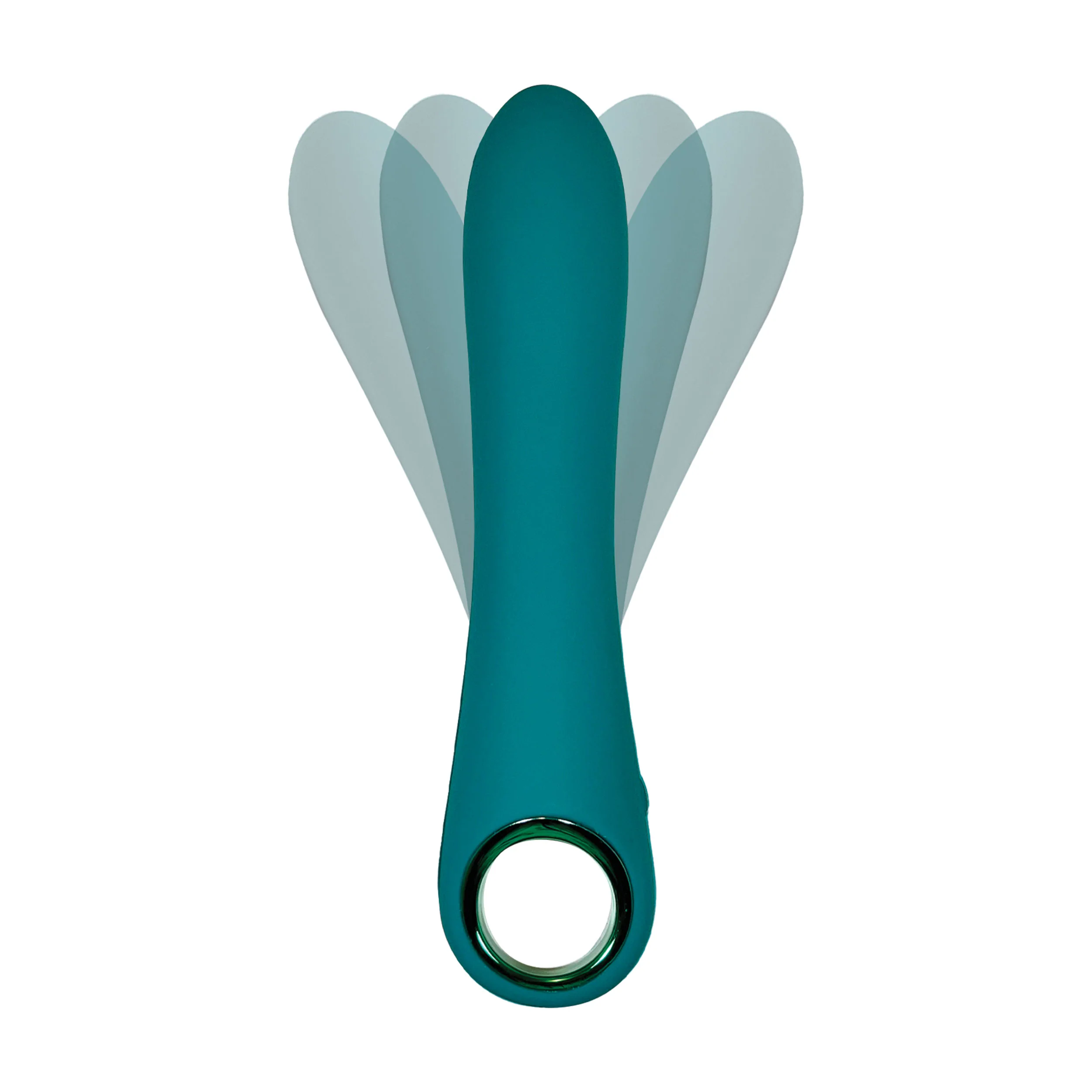 Ultra Flex Personal Massager Vibrator by Vibense in Teal