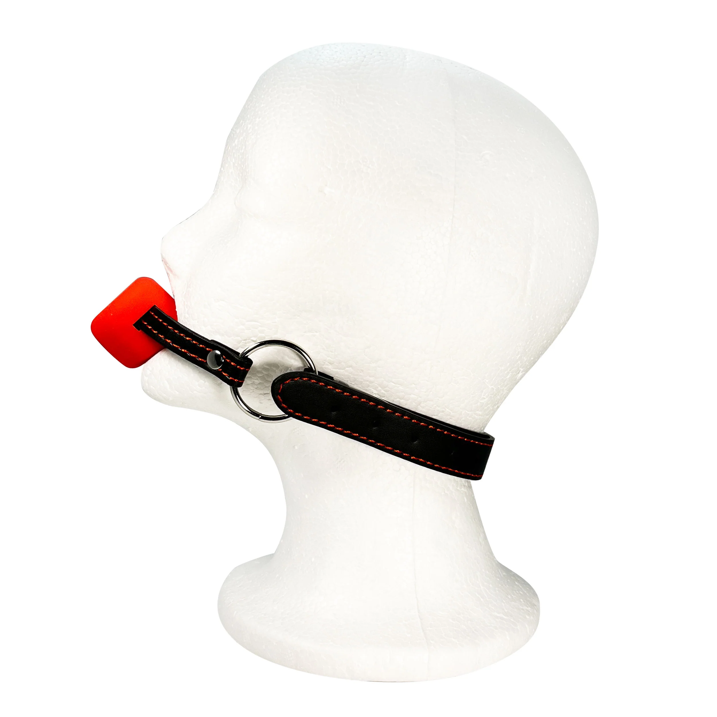 Red Silicone Heart Mouth Gag by Fetish Pleasure Play