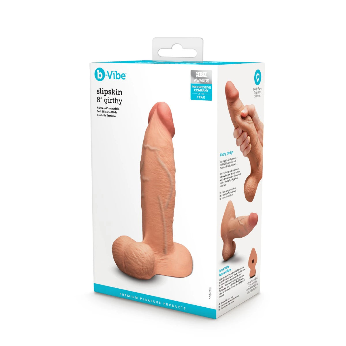 25-b-vibe-slipskin-8-realistic-silicone-dildo-in-girthy-mocha-8.jpg b-Vibe SlipSkin 8" Realistic Silicone Dildo in Girthy Mocha