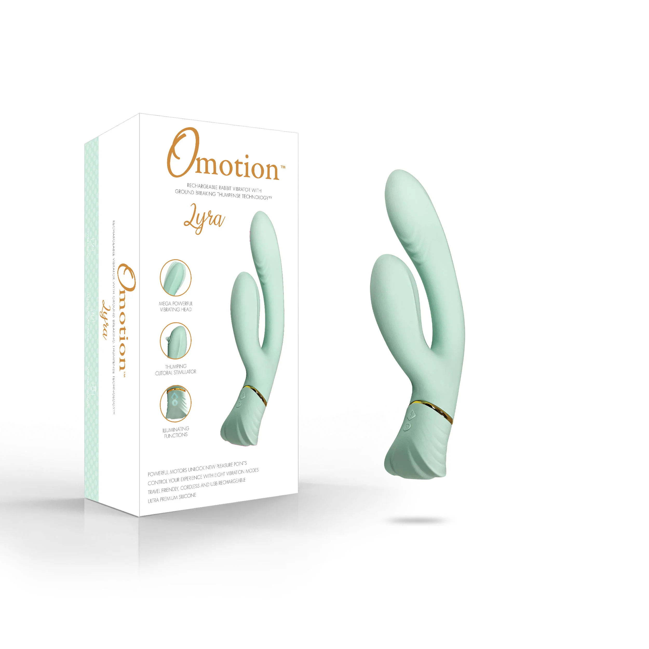 THE OMOTION LYRA DUAL ACTION VIBRATOR
