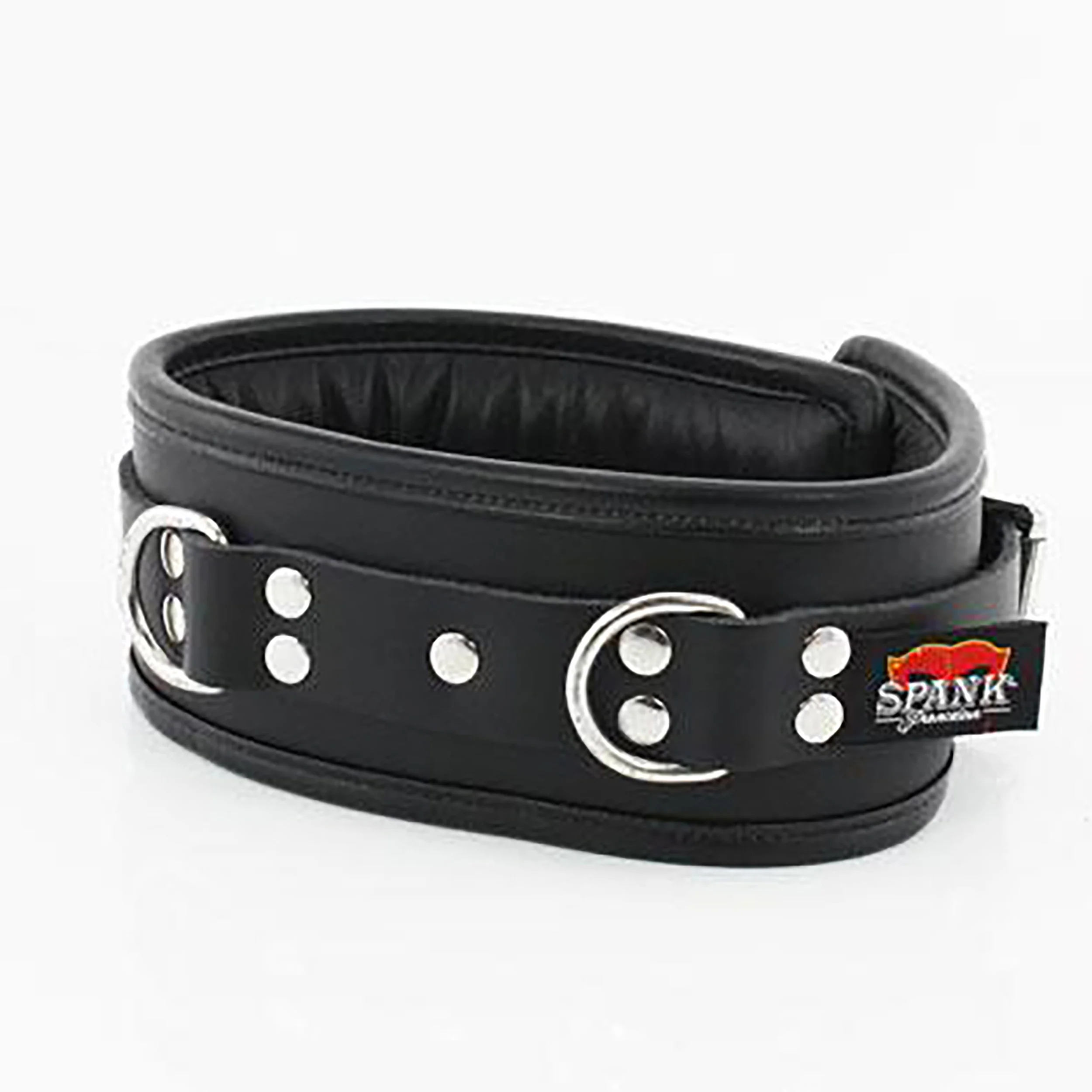 2530-spank-provocateur-black-leather-triple-hoop-collar-1.webp Spank Provocateur Black Leather Triple Hoop Collar