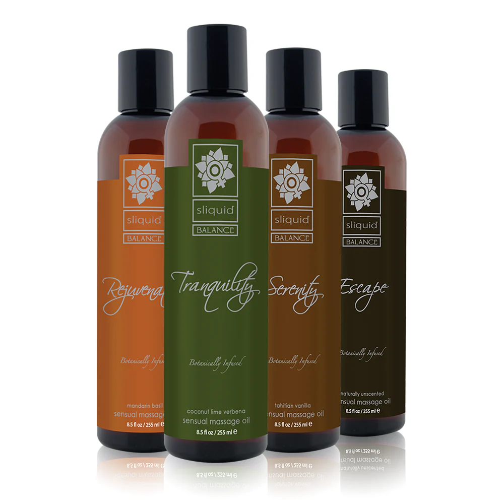 Balance Massage Oil, Rejuvenation, Mandarin Basil 8.5oz