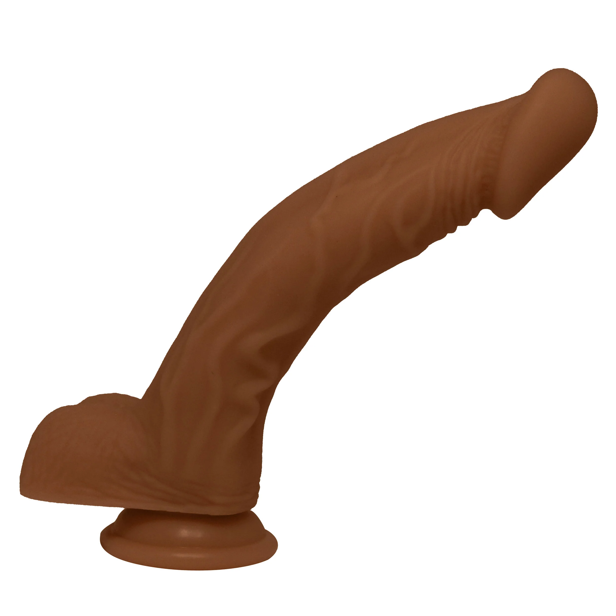 Colorfuls 8in Brown Dildo