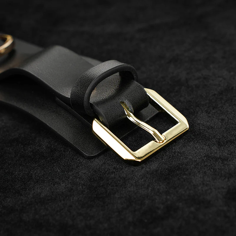 Black Leather Executive Case Bondage Set by Fetish Pleasure Play