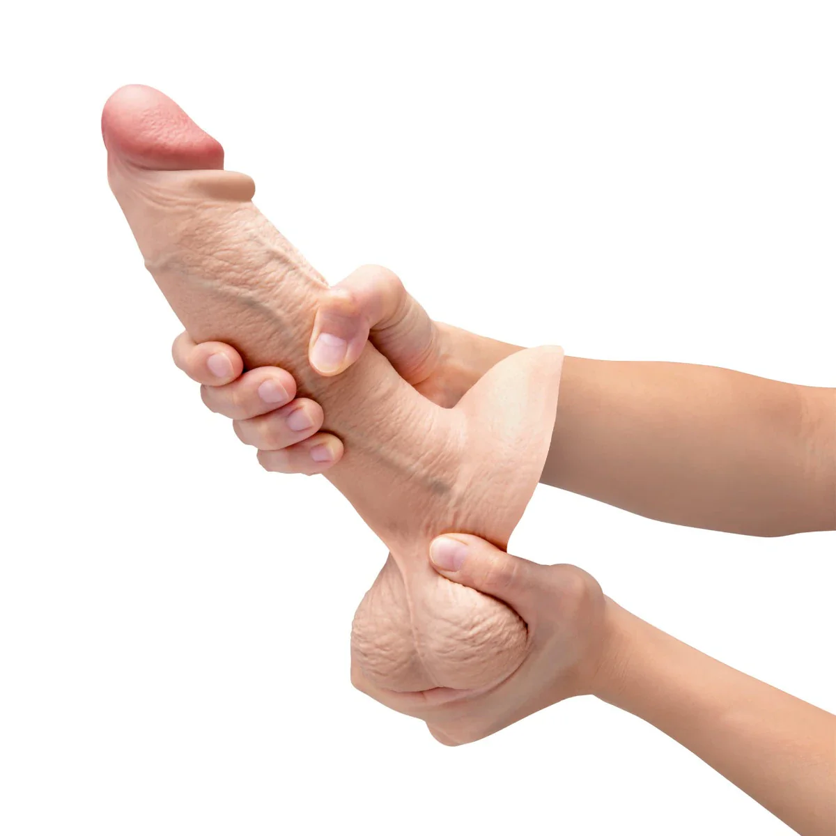31-b-vibe-slipskin-8-realistic-silicone-dildo-in-girthy-cream-3.webp b-Vibe SlipSkin 8" Realistic Silicone Dildo in Girthy Cream