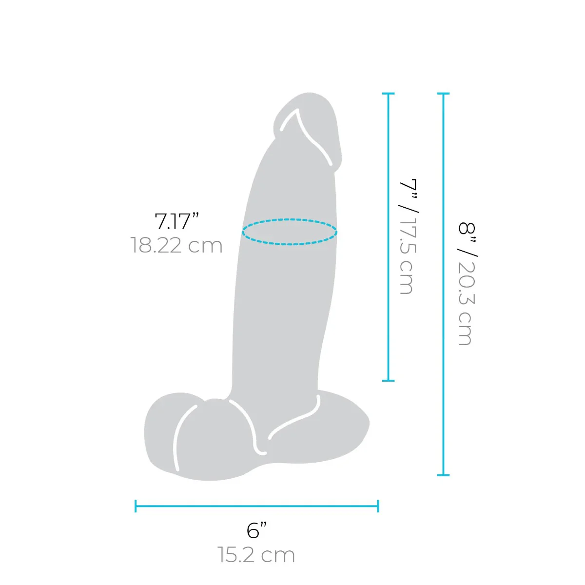 31-b-vibe-slipskin-8-realistic-silicone-dildo-in-girthy-cream-7.webp b-Vibe SlipSkin 8" Realistic Silicone Dildo in Girthy Cream