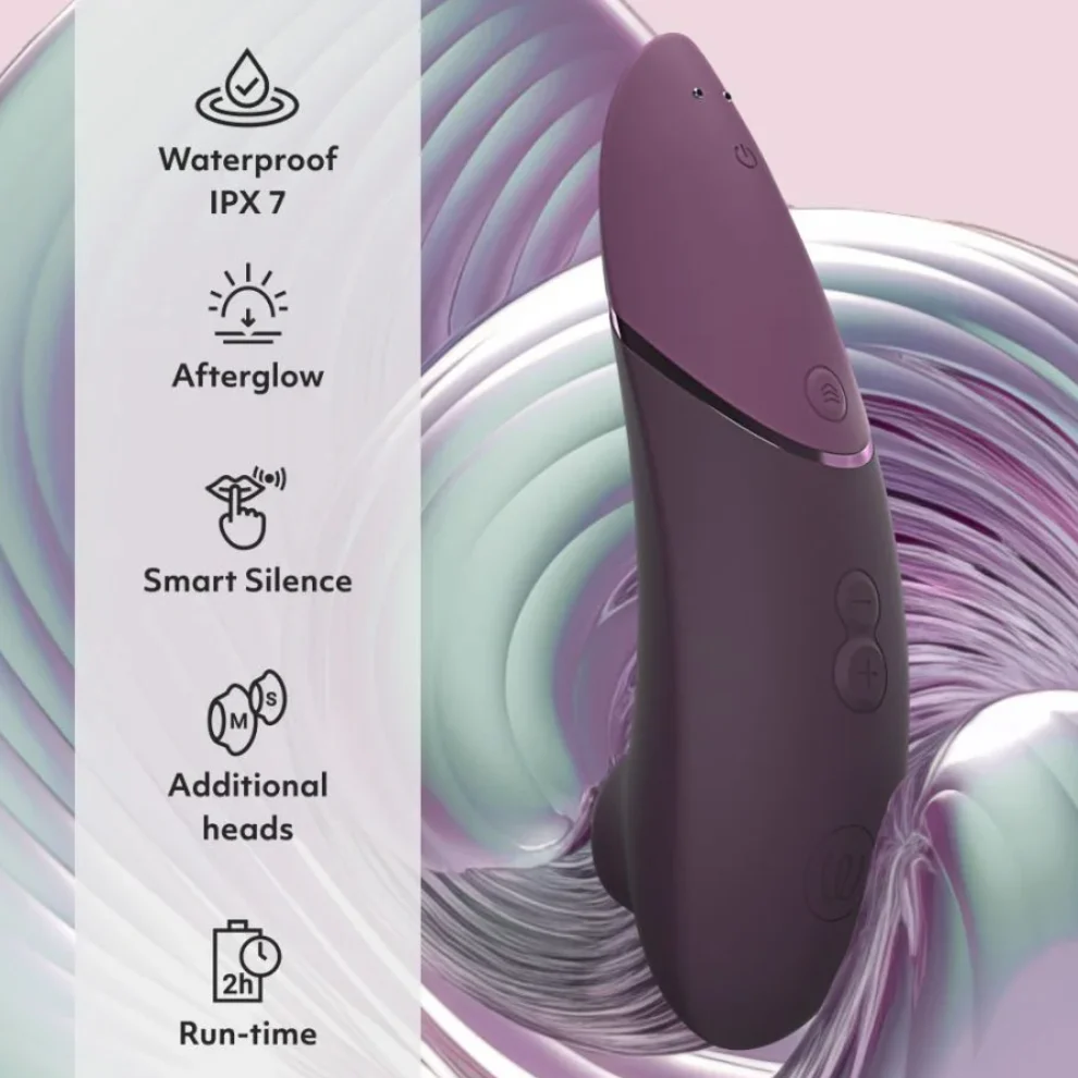 Womanizer Next Clitoral 3D Pleasure Air Stimulator - Purple