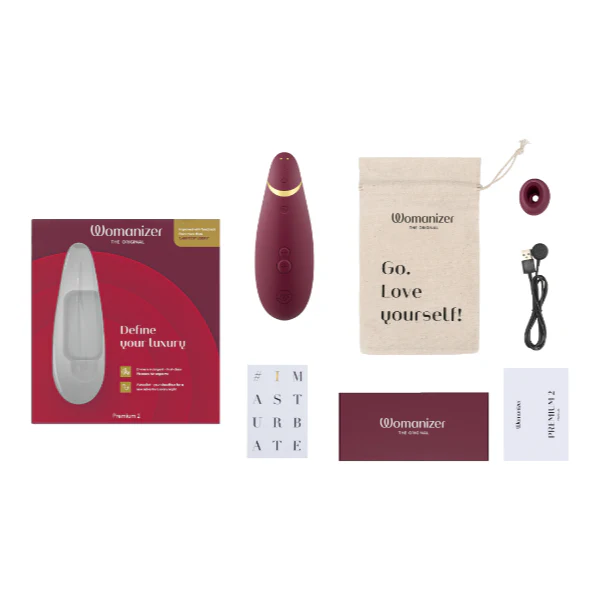 Womanizer Premium 2 - Bordeaux