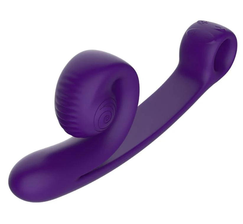 Snail Vibe Curve Vibrator - Purple