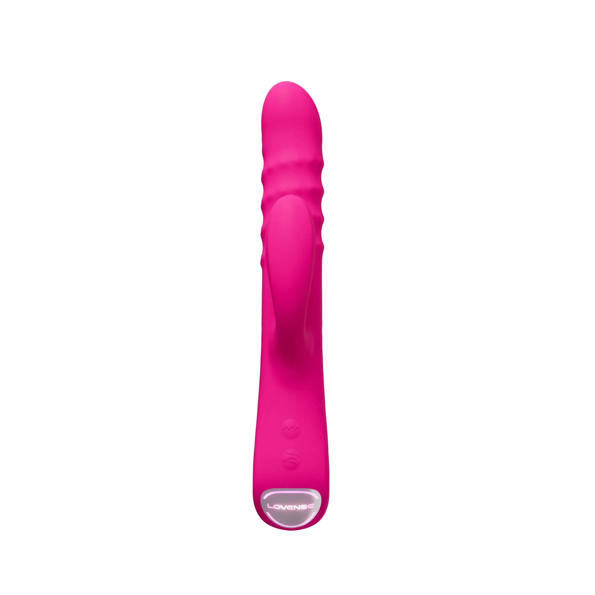 Lovense Velvo Rolling Bead Rabbit Vibrator with Dual Control & App Sync