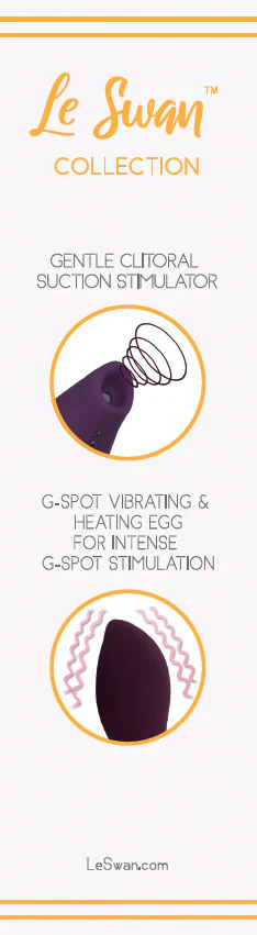 Le Swan Suction Vibe with Heating Egg