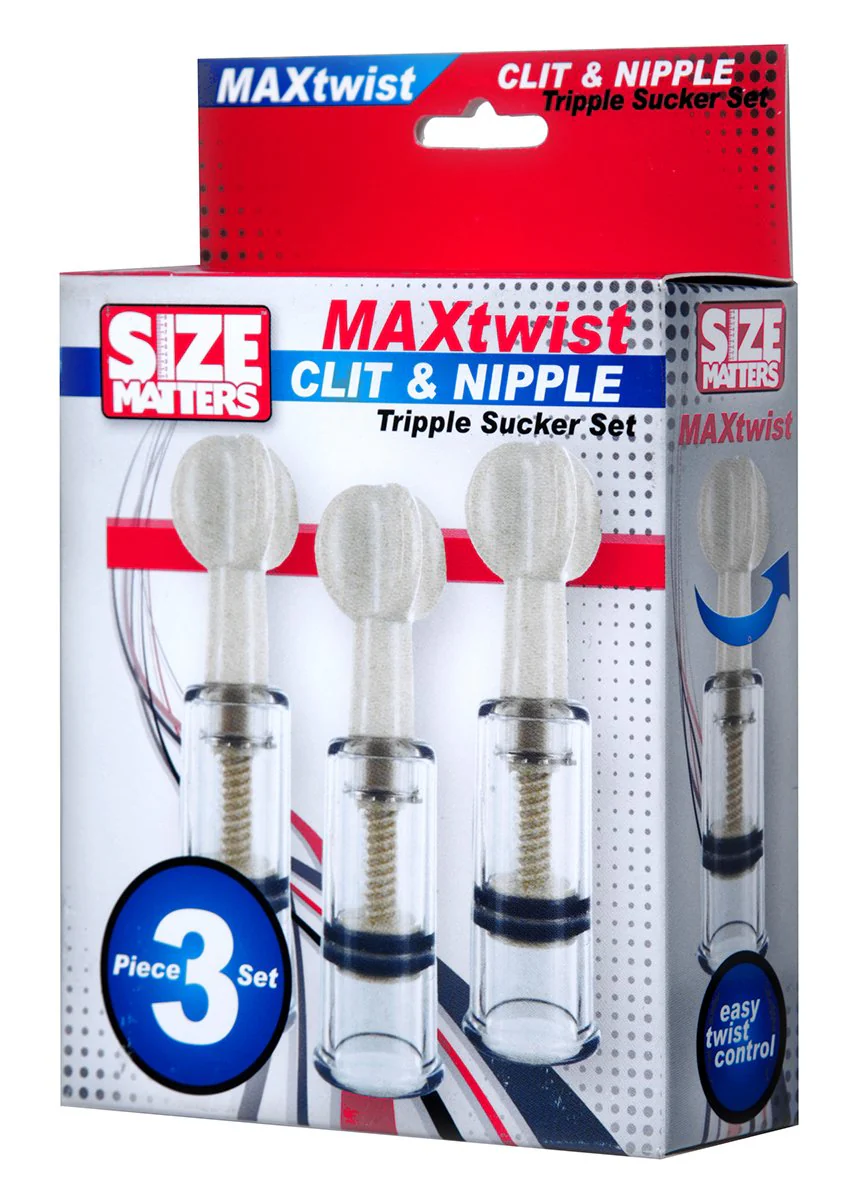 MAXtwist Clit & Nipple Suckers