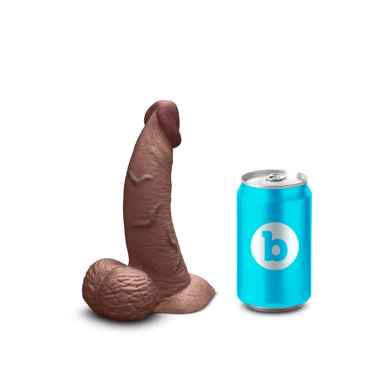 37-b-vibe-slipskin-6.5-realistic-silicone-dildo-in-curvy-brown-5.webp b-Vibe SlipSkin 6.5" Realistic Silicone Dildo in Curvy Brown