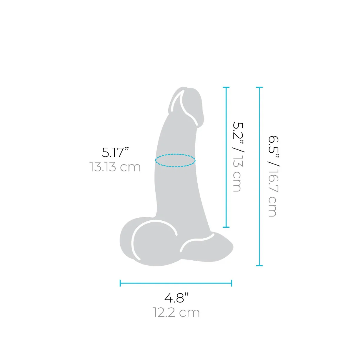 38-b-vibe-slipskin-6.5-realistic-silicone-dildo-in-curvy-mocha-6.webp b-Vibe SlipSkin 6.5" Realistic Silicone Dildo in Curvy Mocha