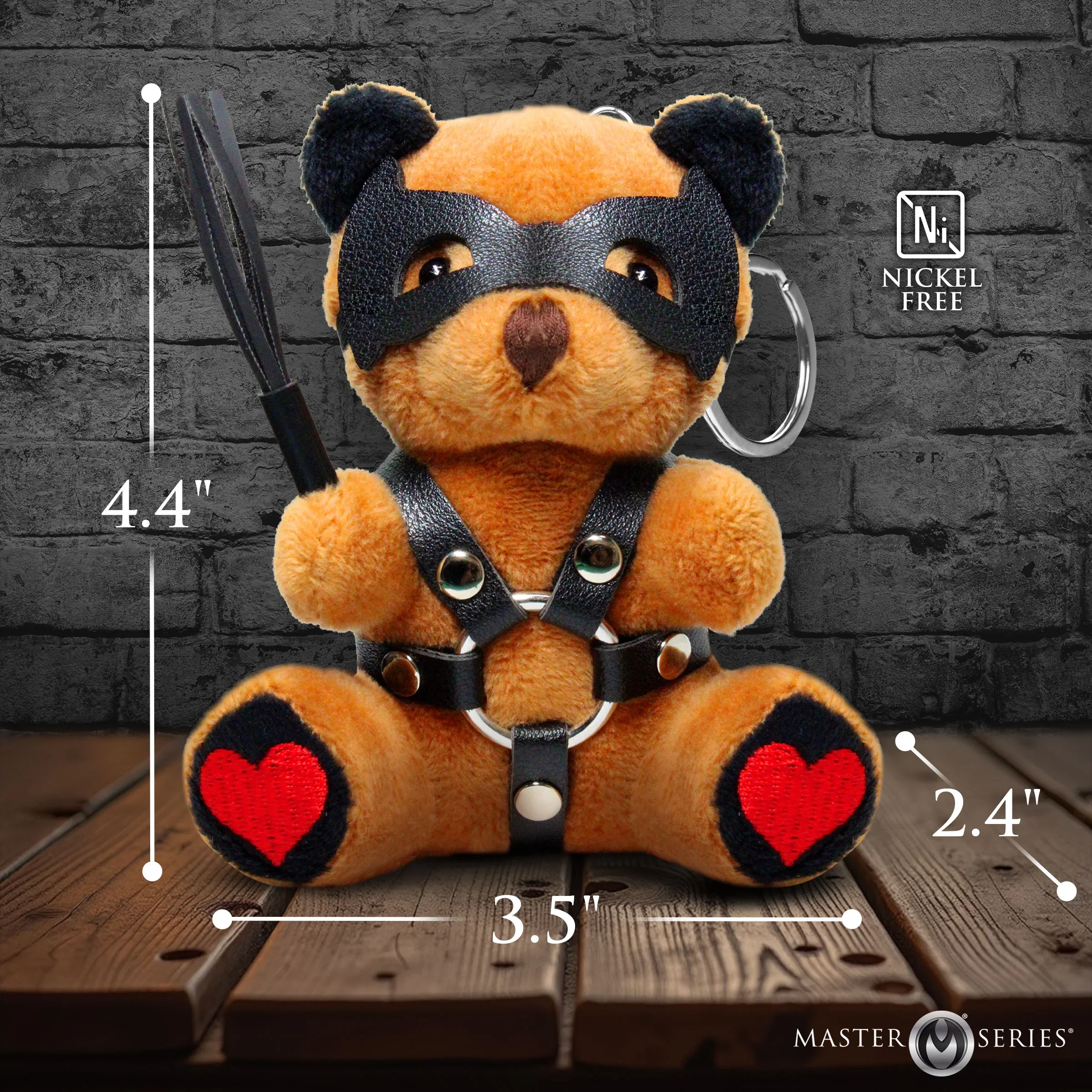 Dom Bear Keychain