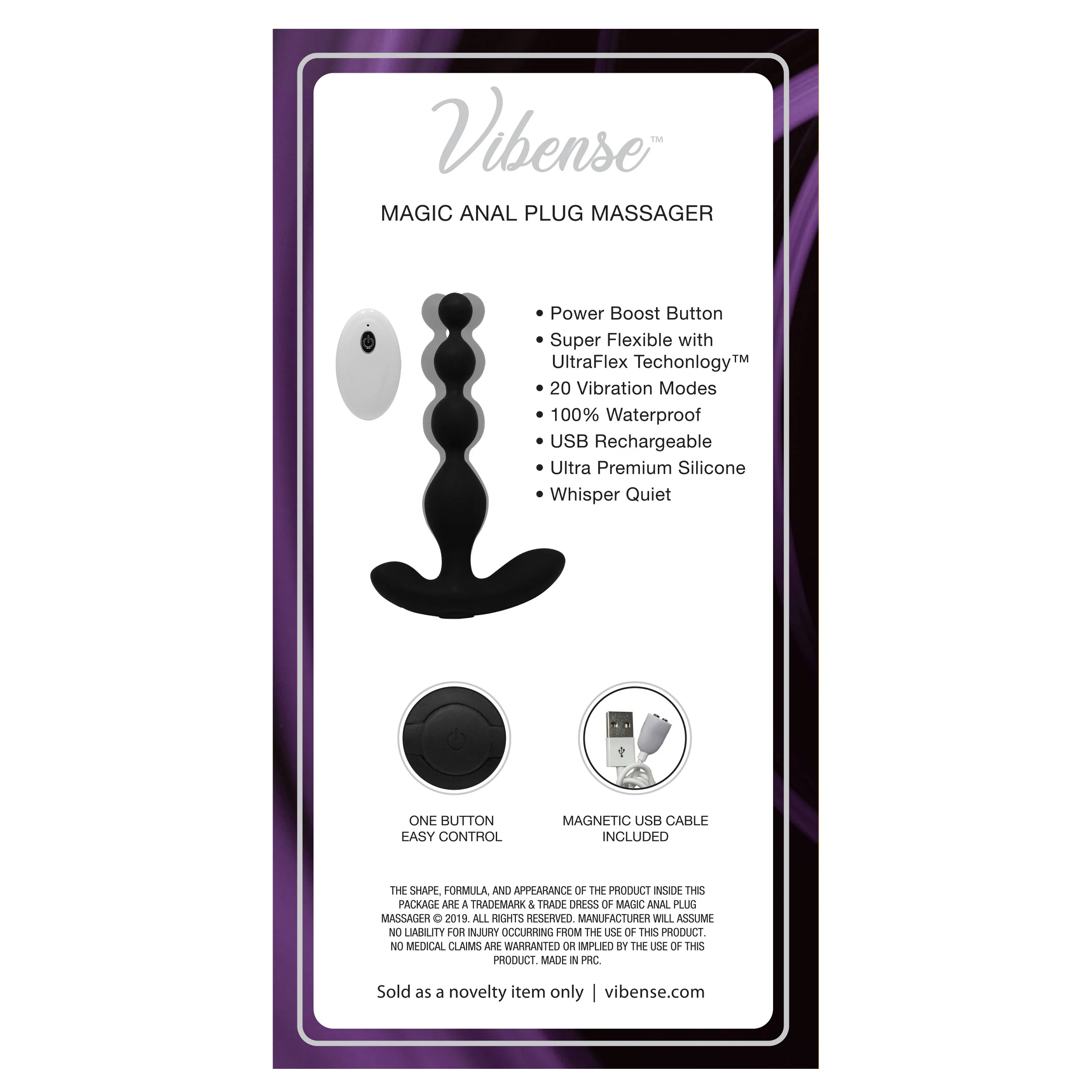 503-vibense-magic-remote-long-plug-black-2.webp Vibense Magic Remote Long Plug - Black