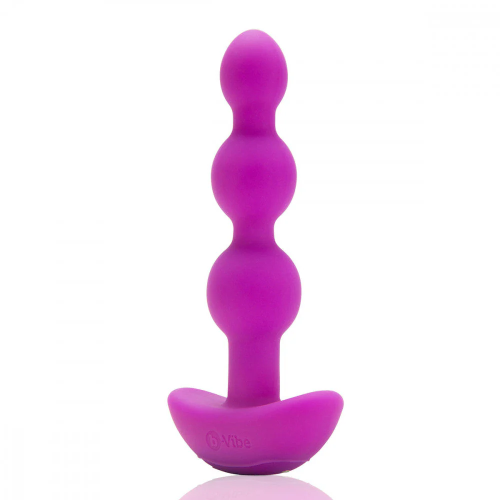 535-b-vibe-triplet-anal-beads-fuchsia-1.webp b-Vibe Triplet Anal Beads - Fuchsia
