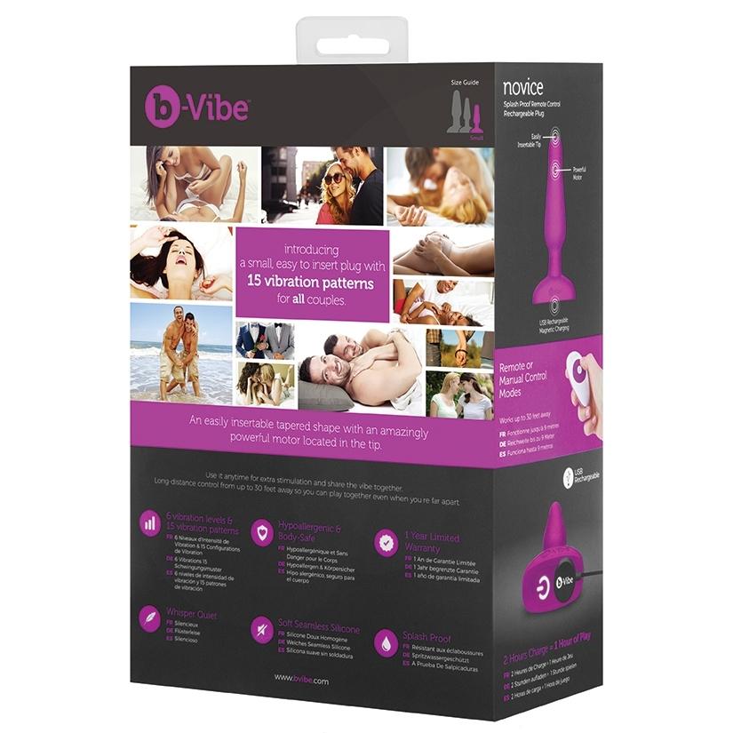 b-Vibe Triplet Anal Beads - Fuchsia