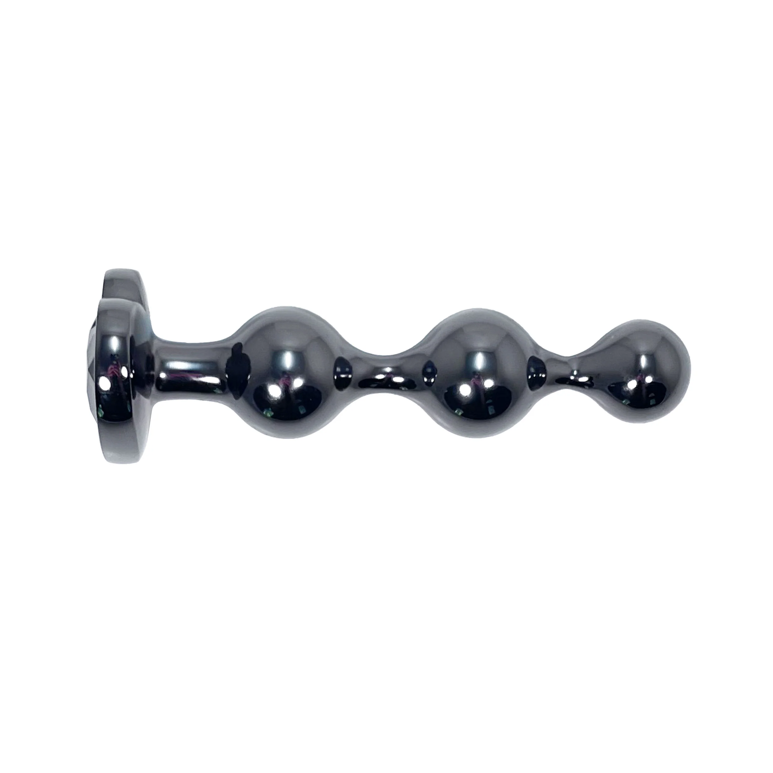 Carbon Jeweled Small Butt Plug by Fetish Pleasure Play