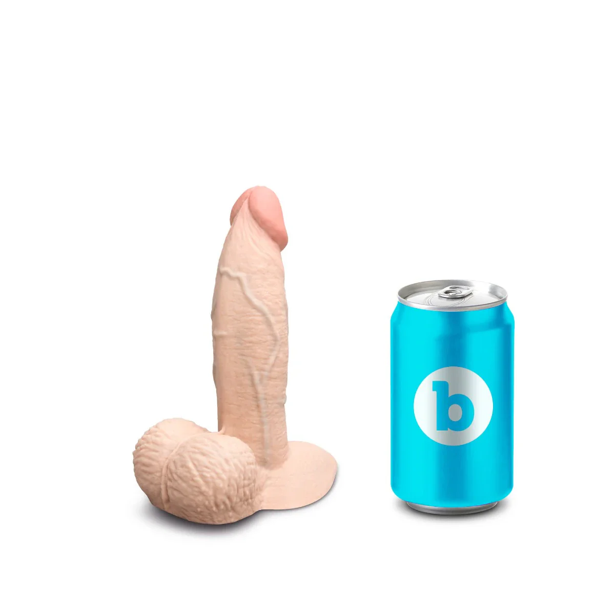 69-b-vibe-slipskin-6-realistic-silicone-dildo-in-girthy-cream-4.webp b-Vibe SlipSkin 6" Realistic Silicone Dildo in Girthy Cream
