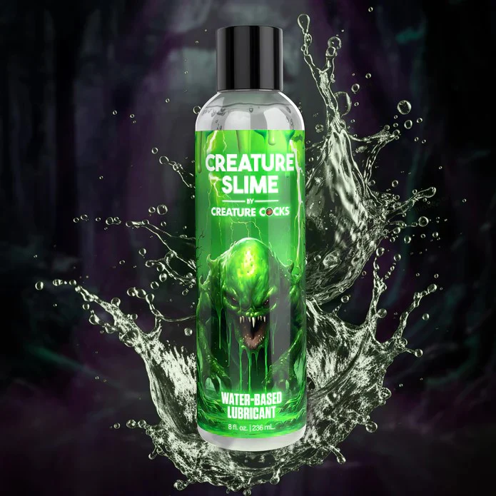 695-creature-slime-8oz-clear-water-based-lubricant-2.webp Creature Slime 8oz Clear Water-Based Lubricant