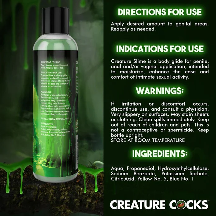 700-creature-slime-8oz-green-slime-water-based-lubricant-4.webp Creature Slime 8oz Green Slime Water-Based Lubricant