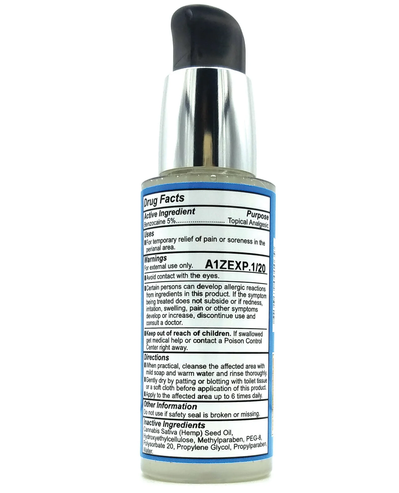 Butt Eze Desensitizing Anal Lubricant – 2 oz