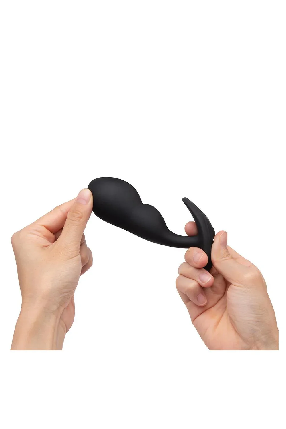 b-Vibe Remote Control P-Spot Snug Plug in Black