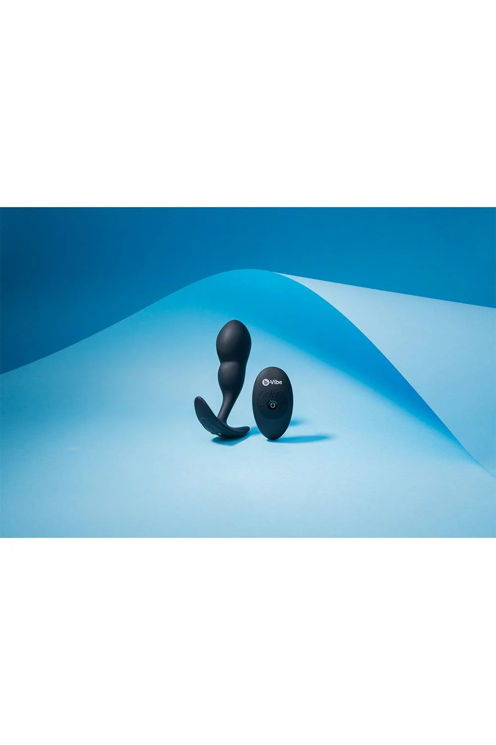 b-Vibe Remote Control P-Spot Snug Plug in Black