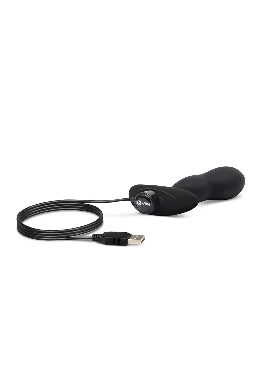 b-Vibe Remote Control P-Spot Snug Plug in Black