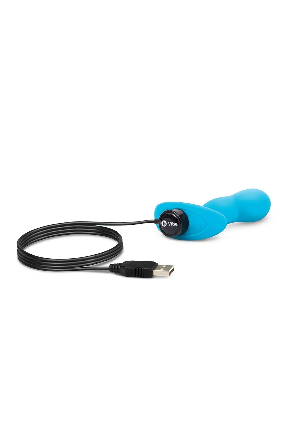b-Vibe Remote Control P-Spot Snug Plug in Blue