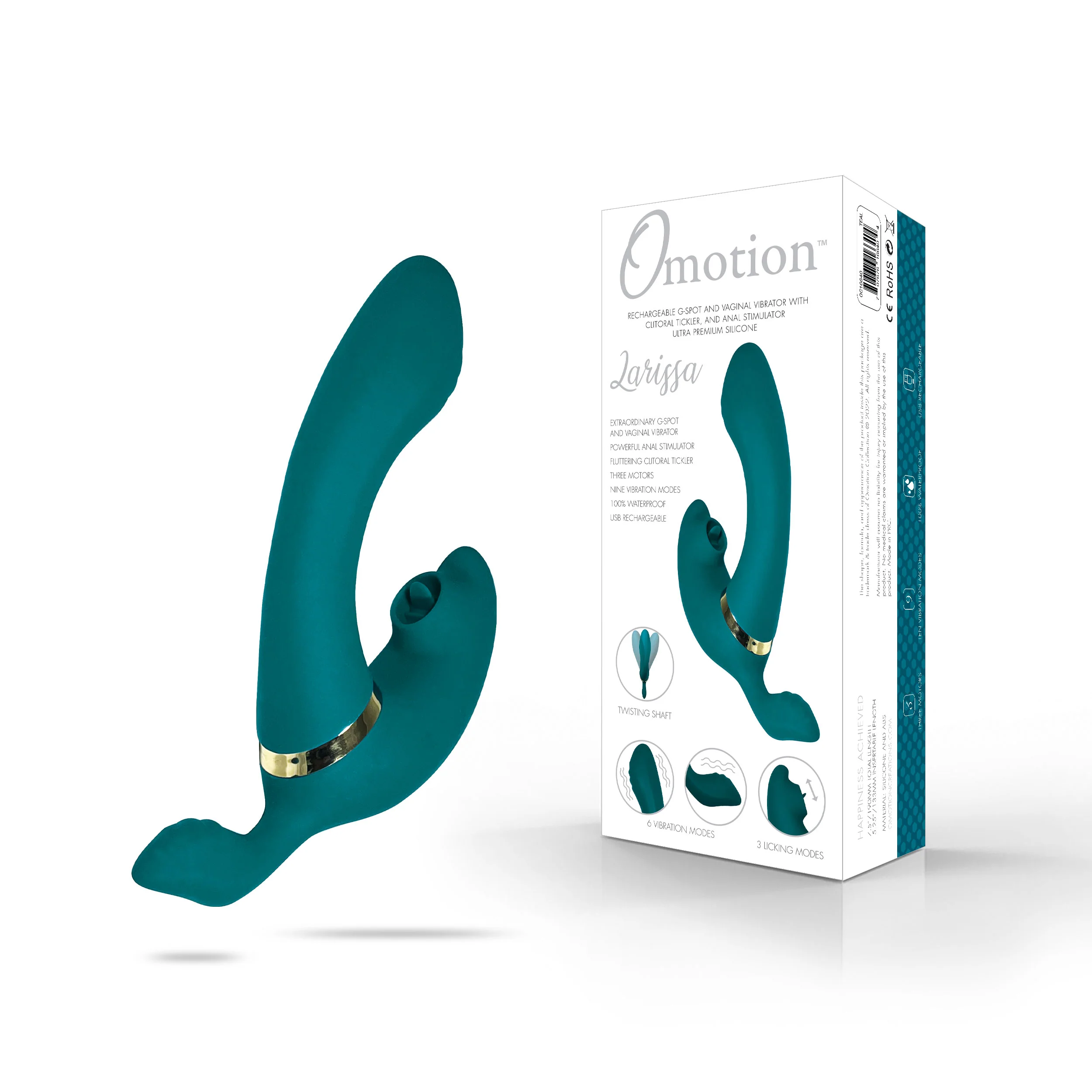 THE OMOTION LARISSA QUADRUPLE-STIMULATION VIBRATOR