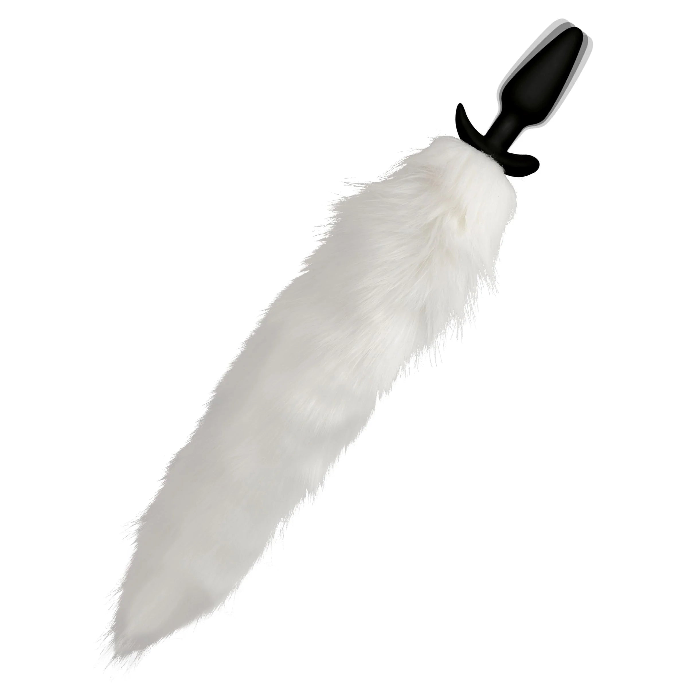 763-vibrating-white-fox-tail-slender-anal-plug-2.jpg Vibrating White Fox Tail Slender Anal Plug