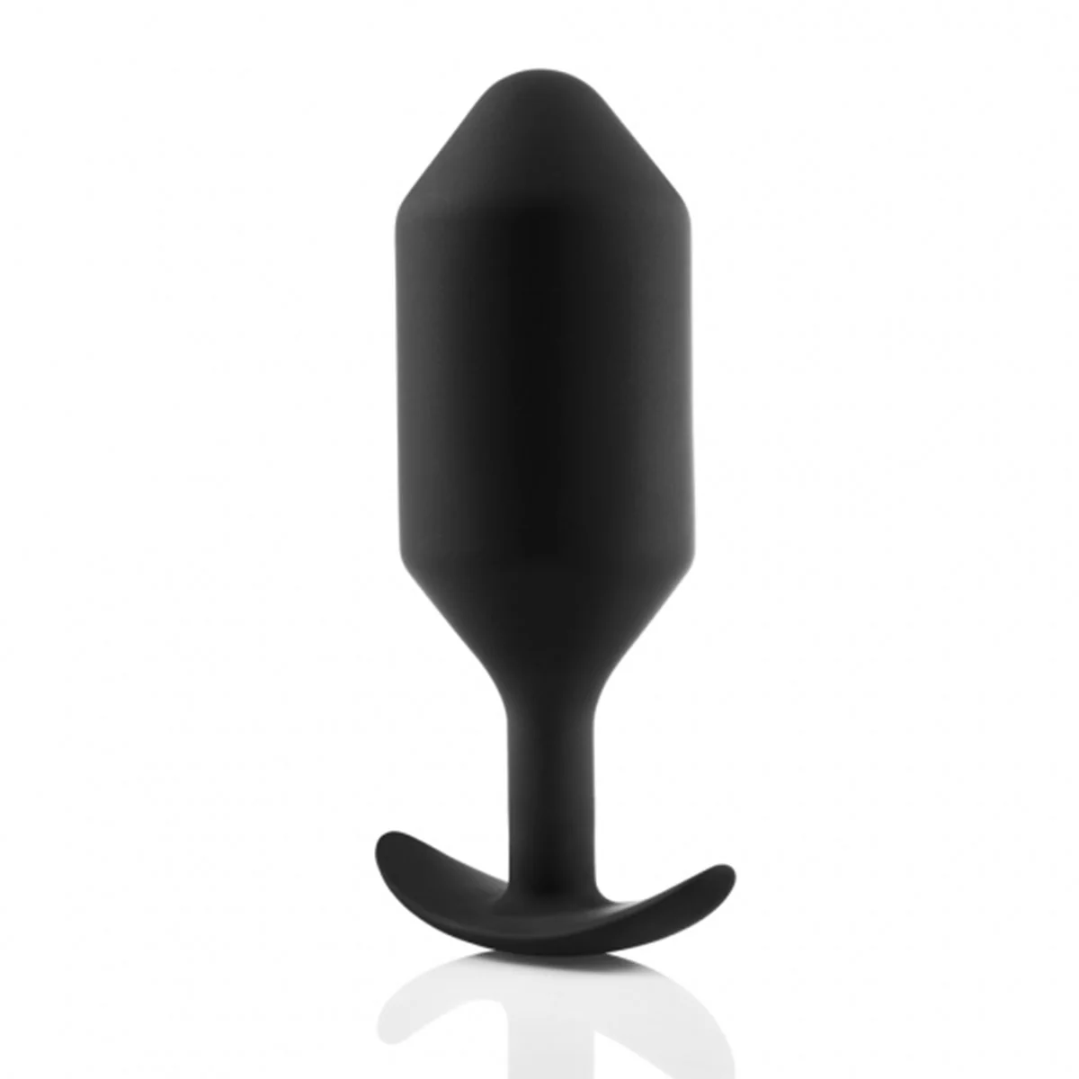 765-b-vibe-snug-plug-6-weighted-black-1.webp b-Vibe Snug Plug 6 Weighted - Black