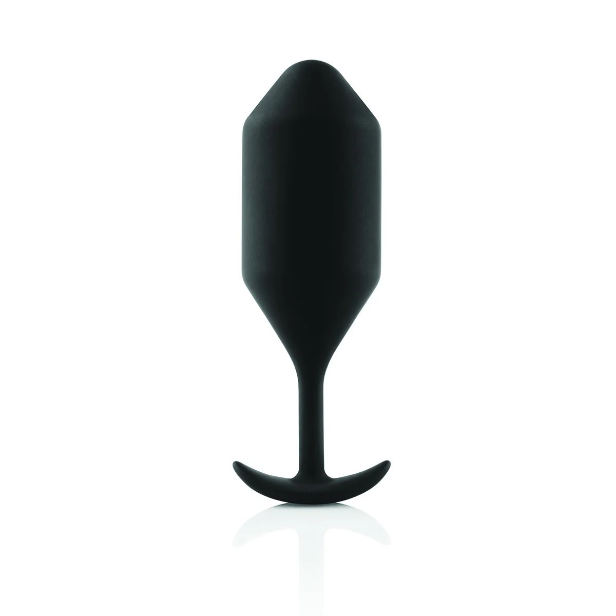 783-b-vibe-snug-plug-4-weighted-black-1.webp b-Vibe Snug Plug 4 Weighted - Black
