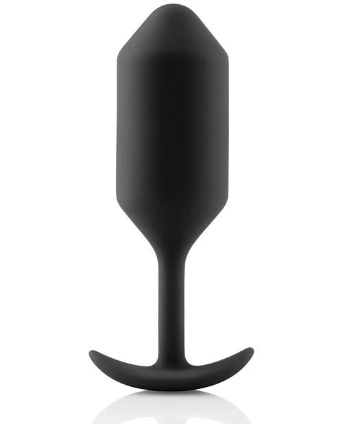 784-b-vibe-snug-plug-3-weighted-black-1.webp b-Vibe Snug Plug 3 Weighted - Black