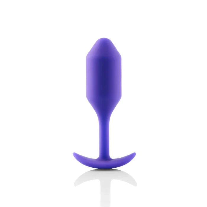 795-b-vibe-snug-plug-2-weighted-butt-plug-in-purple-1.webp b-Vibe Snug Plug 2 Weighted Butt Plug in Purple