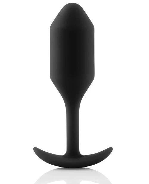 797-b-vibe-snug-plug-2-weighted-black-1.webp b-Vibe Snug Plug 2 Weighted - Black