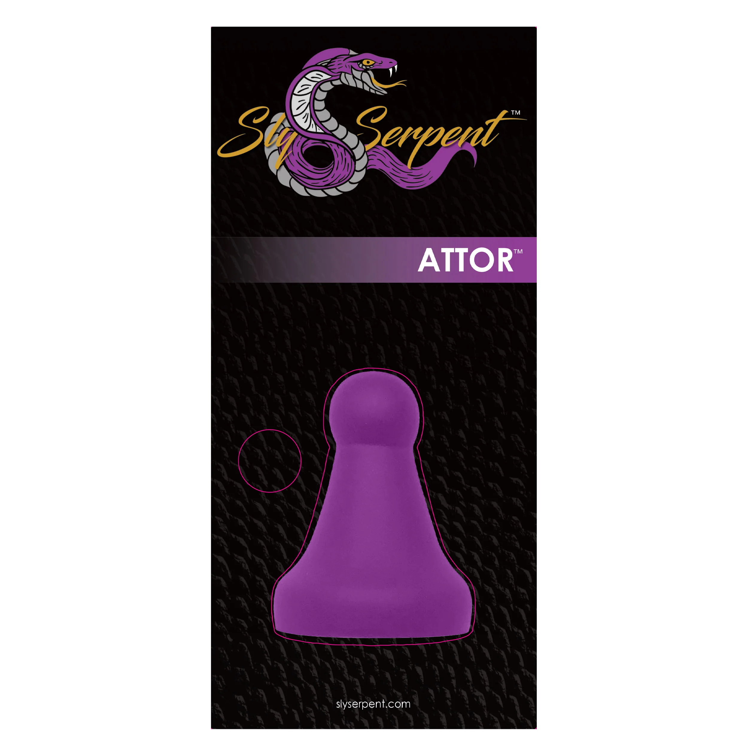 Sly Serpent Purple Attor Plug