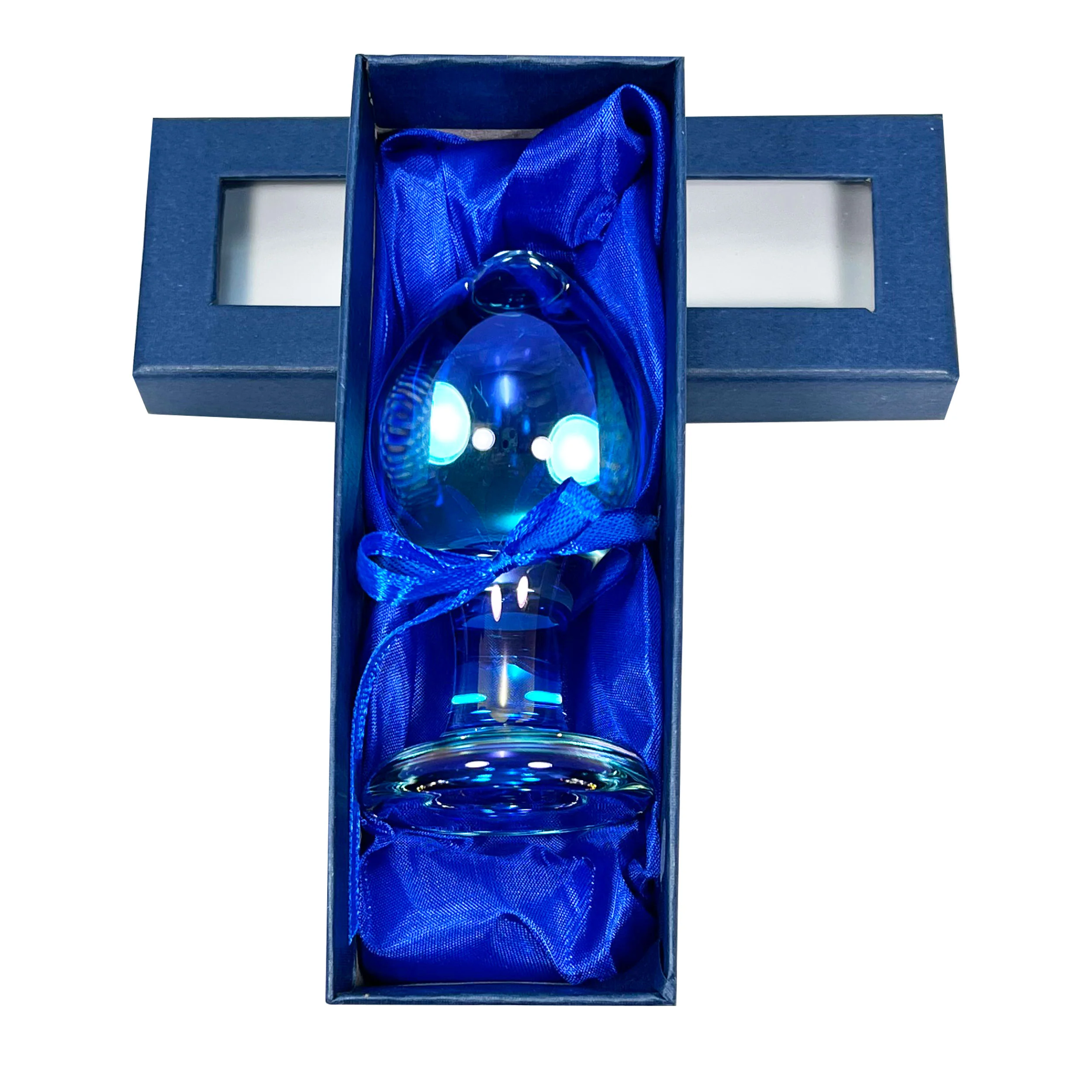 865-classic-blue-glass-butt-plug-in-medium-by-glass-pleasure-play-2.webp Classic Blue Glass Butt Plug in Medium by Glass Pleasure Play