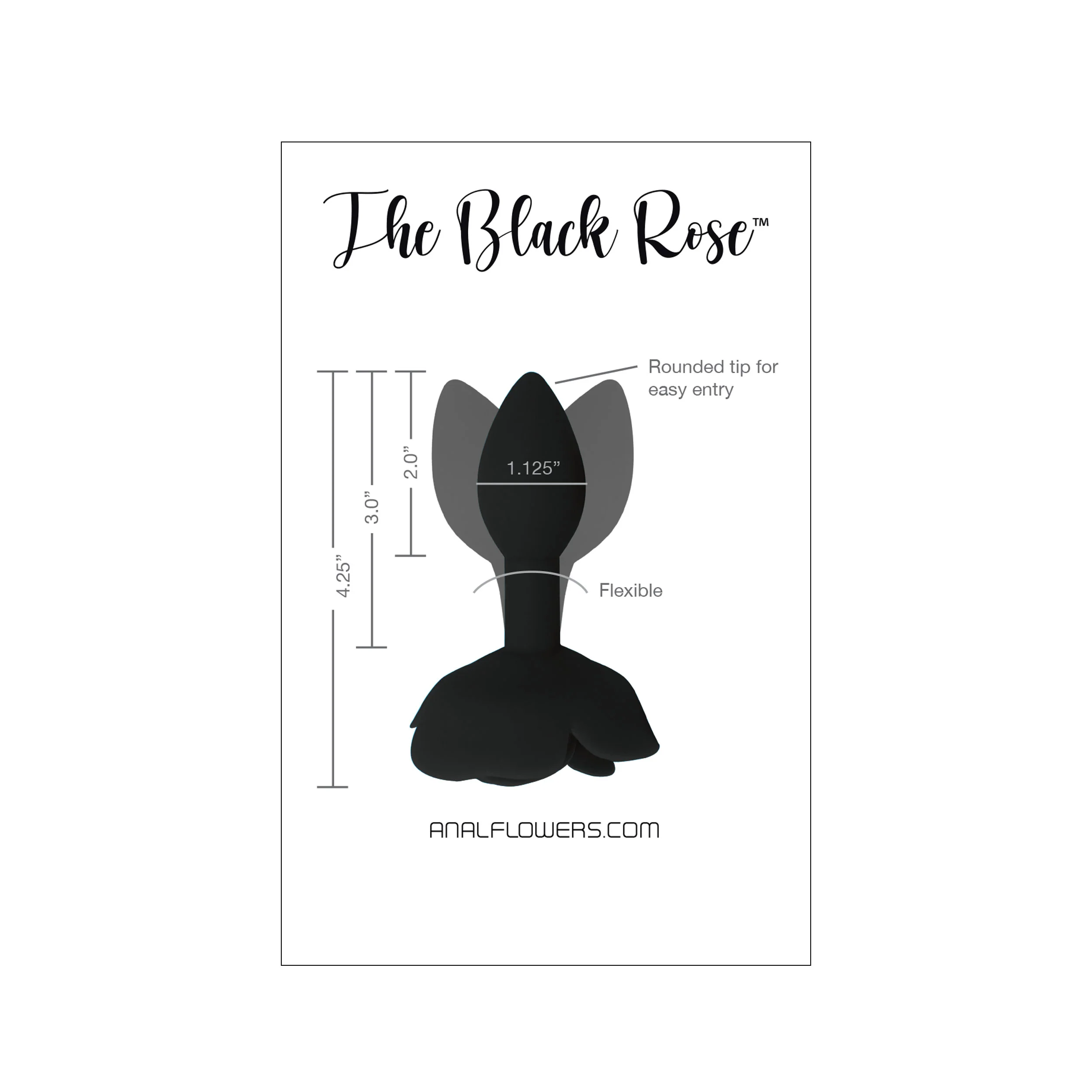 904-black-rose-silicone-butt-plug-4.webp Black Rose Silicone Butt Plug