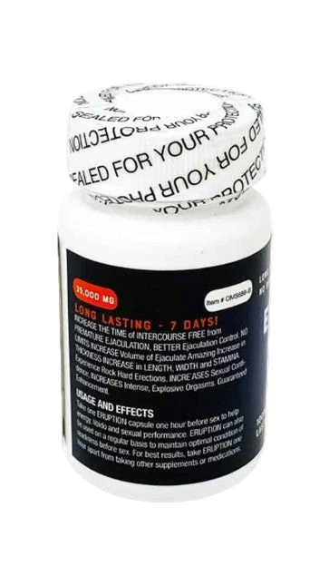 Beast Male Sexual Enhancement Supplement - 6 Pill Bottle
